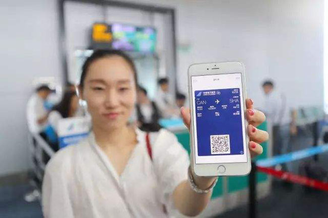 二維碼掃描模組新應(yīng)用：白云機場新推出掃碼過檢登機